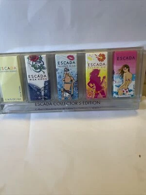 Escada Edición Coleccionista Mujer EDT Mini Splash 0.14 OZ Juego de 5 piezas Nuevo en Caja Foto 1 de 4