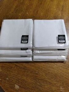 Flour Sack Kitchen Dish~Tea Towels 100% Cotton 28"x29" 6-2 Packs(12) Made India - Picture 1 of 2