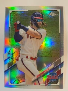 2021 Topps Chrome #134 Bryce Harper Refractor - Picture 1 of 1