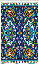 marokkanisch Schmaler Duschvorhang Oriental Tile Effects