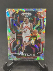 2021-22 Panini Prizm Silver Cracked Ice Prizm Scottie Barnes RC #320 Raptors NBA - Bild 1 von 2