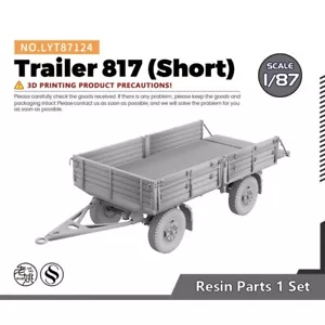 Remolque modelo escena HO SSMODEL LYT87124 1/87 817 (corto) - Imagen 1 de 3