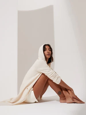 Cárdigan largo resistente a los rayos UV Banana Republic M suéter mediano BLANCO NUEVO #698410 Foto 1 de 4