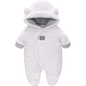 Baby Winter Schneeanzug Baby Strampler, Junge und Mädchen Einteiliger Anzug mit  - Bild 1 von 7