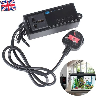 High.Quality Digital Reptile Aquarium Thermostat heat mat temp control incubator - Image 1 of 4