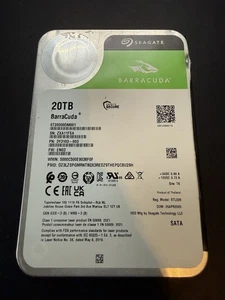 Seagate Barracuda 20TB ST20000DM001 - Picture 1 of 3
