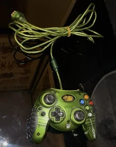 MadCatz Original Xbox Console Retro Green Wired Controller (Microcon) - Picture 1 of 8