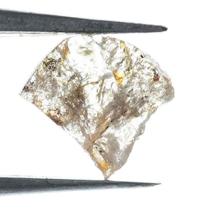 Lote de diamantes translúcidos naturales sueltos rebanadas 6,05X5,81X1,15 mm 0,47 quilates - Imagen 1 de 2