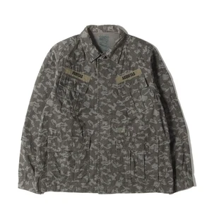 WTAPS Jungle Digital Camo Cotton Military Shirt Jacket Size S Used - Picture 1 of 9