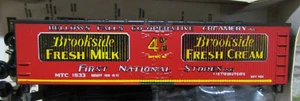 HO Zug Miniatur Blasebalg Falls Brookside frische Milch 40' Kühlwagen-Kit - Bild 1 von 3