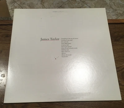 JAMES TAYLOR - JAMES TAYLOR'S GREATEST HITS Vinyl LP BSK 3113 - Image 1 of 4