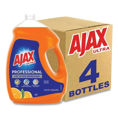 Ajax 61034313CT 145 oz Dish Detergent - Orange Scent (4/Carton) New - Image 1 of 4