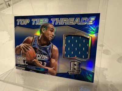 Grant Hill Game Worn Patch! 2014-15 Panini Spectra Top Tier Threads  /35 - Image 1 of 4