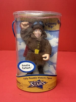 Figura histórica totalmente posable Amelia Earhart World Stars Odyssey Toys Foto 1 de 2