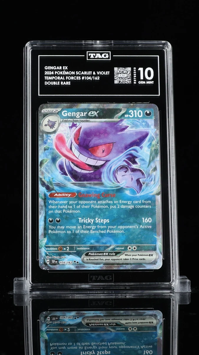 Pokémon TCG Grade 10 Gengar Individual Collectible Card Game Cards