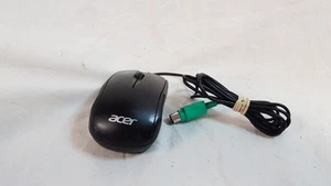 Acer mofgko Optical Wired PS/2 Scroll Mouse - Black - Picture 1 of 10