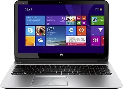 HP Envy TS M6-Sleekbook - WXGA Touch - i5-4200U - 8GB RAM - 750GB HDD - Silver - Image 1 of 4