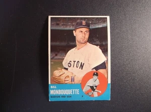 1963 Topps Baseball Bill Monbouquette Karte # 480 - Bild 1 von 2