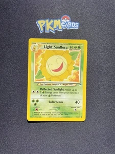 Pokémon TCG Light Sunflora Neo Destiny 72/105 Regular LP. - Picture 1 of 3
