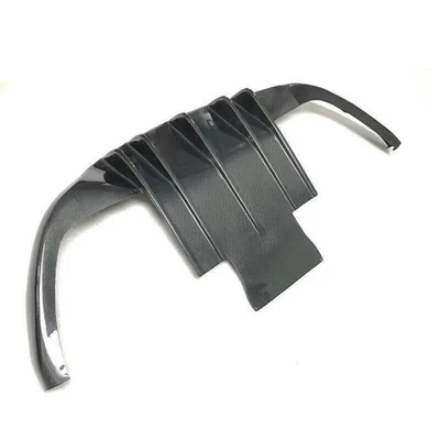 Fit For Maserati Granturismo 06-14 Rear Bumper Diffuser Lip Spoiler Carbon Fiber - Image 1 of 4