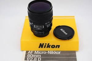 Nikon AF Micro-Nikkor 60mm f/2.8 D close-up lens. EXC++ cond. +man+filter - Picture 1 of 11