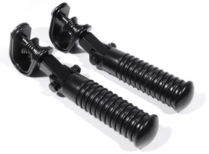 Sturzbügel-Fußrasten-Set Schwarz Highway Peg Motorschutzbügel Sundance Universal - Picture 1 of 2