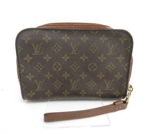 Authentic Louis Vuitton Monogram Orsay Clutch Bag #43581 - Picture 1 of 18