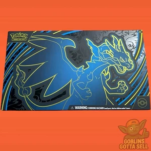 Opened Pokemon Mega Charizard X UPC Box (sleeves, mat, deckbox, coin) No Packs - Picture 1 of 4