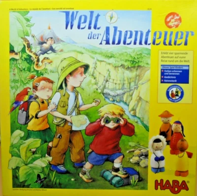 Welt der Abenteuer Haba 4226 Brettspiel Spiele Sammlung, komplett, große Ausgabe - Bild 1 von 4