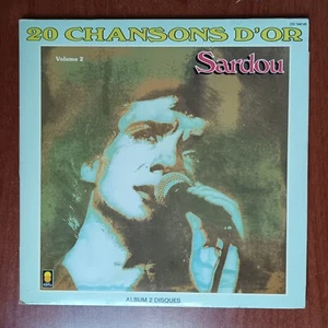 Sardou – 20 Chansons D'or Volume 2 [1983] Vinyl 2xLP Pop Ballad Vocal Chanson - Picture 1 of 8