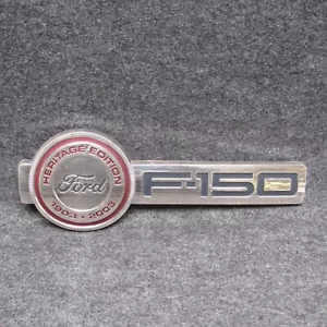 2003 Ford F150 Heritage Edition Fender Emblem 3L3J-16B114-AA Chrome OEM 69167 - Bild 1 von 7