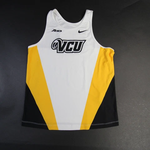 VCU Rams Nike Dri-Fit Sleeveless Shirt Women's White/Gold Used Cover