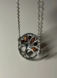 Braccialetto Albero Della Vita Argento e Ambra - Histoire D'Or (collezione 2020) - Foto 1 di 4
