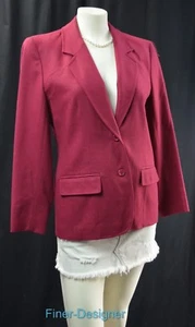 Chaqueta ligera Pendleton blazer traje abrigo 100% lana virgen 2 botones talla 6 NUEVO DE COLECCIÓN - Imagen 1 de 6