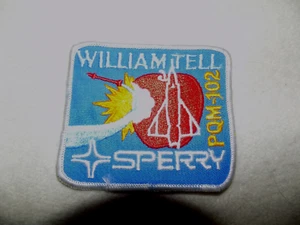 WILLIAM TELL SPERRY PQM-102 PATCH - Picture 1 of 1