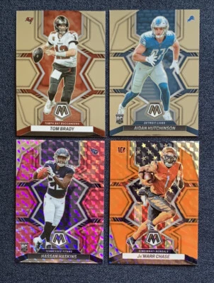 BUY 4, GET 3!🔥🏈2022 Panini MOSAIC Football (+New 04/02) 🟠🟢Mosaics You Pick! - Image 1 of 2