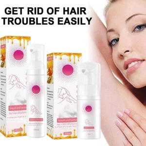 Hair Removal Mousse Hair Removal Cream 30/100ml Body Hair Depilatory |U.S - Picture 1 of 15