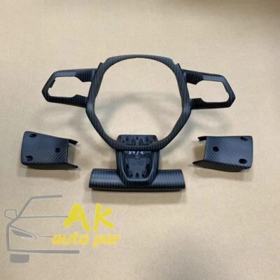 For fit Lamborghini Huracan 2016+ carbon fiber buttons cover carbon fiber trim - Image 1 of 4