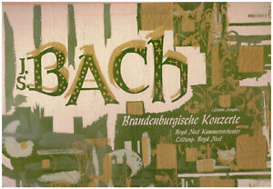 Johann Sebastian Bach (u.a.): Brandenburgische Konzerte -  4 LPs - 13 Aufnahmen