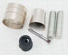 Nautical Stylish Hanmade Cane Parts Of Chrome Finish Stud & Collar Rubber Tip