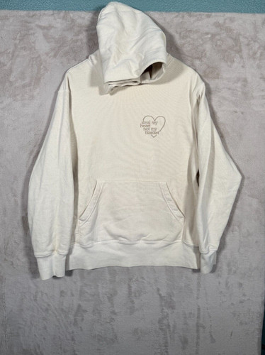 OFF WHITE Felpa con cappuccio Lola Blankets donna taglia media avorio