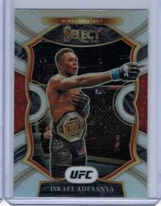 2021 Panini Select Israel Adesanya Concourse Silver Prizm Base #64 - Picture 1 of 1