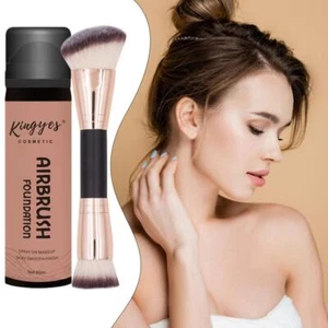 Airbrush Foundation Makeup Spray, Waterproof Full Coverage Foundation✨y O0B W7X1 - Picture 1 of 27