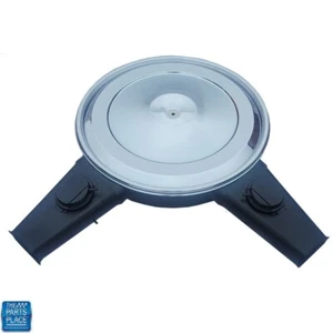 Dual Snorkel Air Cleaner With Chrome Lid For Standard Non Ram Air GM 6424827 EA - Picture 1 of 4