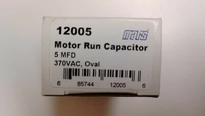 Mars Oval Run Capacitor 5 MFD 370 VAC 12005 - Picture 1 of 6