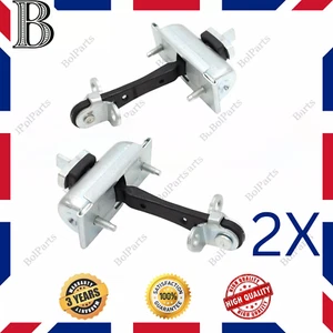 2XFOR FORD TRANSIT MK7 PUERTA CHEQUE CORREA DELANTERA IZQUIERDA O DERECHA 4861754 6C1AV23500AC - Imagen 1 de 7