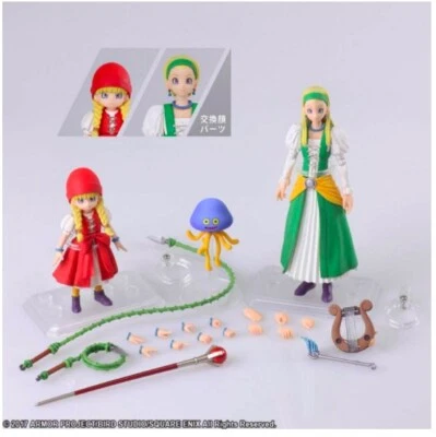 Figuras de acción Dragon Quest XI Bring Arts Verónica y Serena  Foto 1 de 4