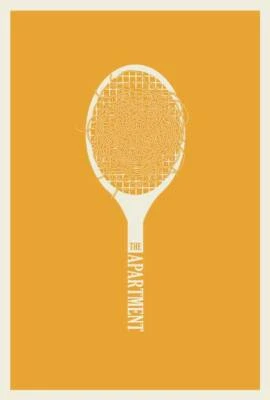 Póster de película - El apartamento, arte de película antiguo moderno minimalista retro, 3 tamaños Foto 1 de 4