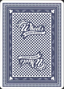 2009 Wheels Main Event Playing Cards Blue #9H Casey Mears