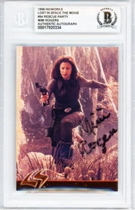 1998 -MIMI ROGERS- LOST IN SPACE Beckett BAS Signed/Autograph/Auto Movie Card - Picture 1 of 1